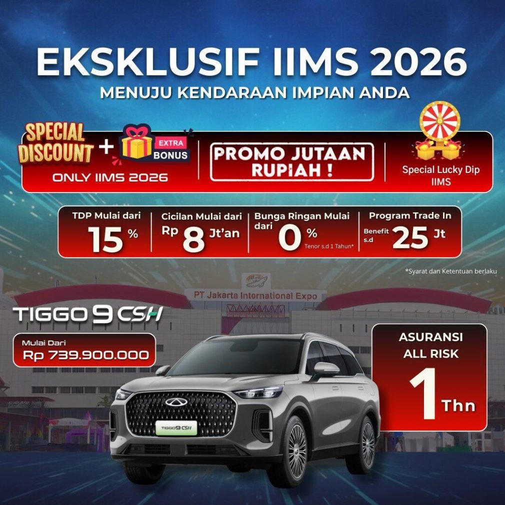promo chery bekasi iims 2026 Tiggo Cross